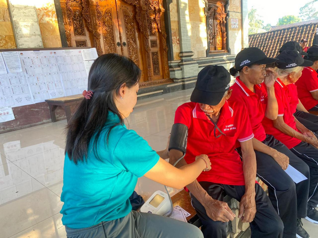 Posyandu Lansia Br. Cengkok bulan Februari 2024